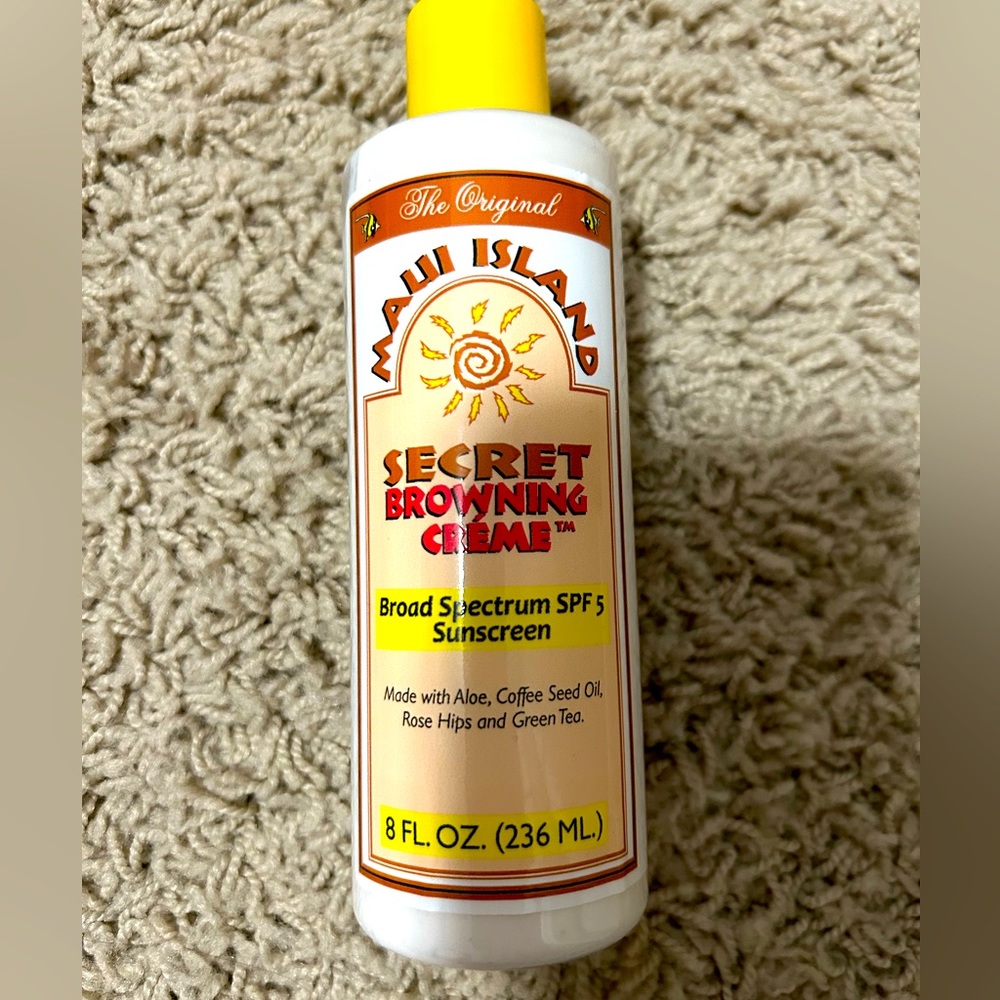 Maui island secret browning cream - brand new